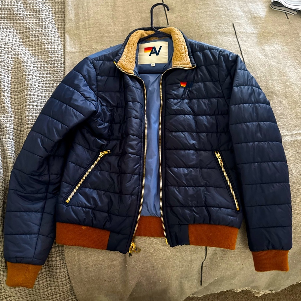 Aviator nation mountain puff jacket